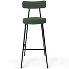 Banqueta Alta Bar Cozinha Sala De Jantar Estrutura Em Aço Mil