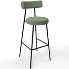 Banqueta Alta Bar Cozinha Sala De Jantar Estrutura Em Aço Mil