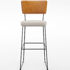 Banqueta Alta Bar Cozinha Sala De Jantar Fixa Allana L02 Cour