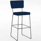 Banqueta Alta Bar Cozinha Sala De Jantar Fixa Allana L02 Sued