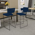 Banqueta Alta Bar Cozinha Sala De Jantar Fixa Allana L02 Sued