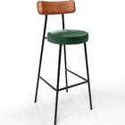 Banqueta Alta Bar Cozinha Sala De Jantar Milão L02 Couríssimo