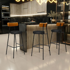 Banqueta Alta Bar Cozinha Sala De Jantar Milão L02 Couríssimo