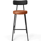 Banqueta Alta Bar Cozinha Sala De Jantar Milão L02 Couríssimo