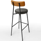 Banqueta Alta Bar Cozinha Sala De Jantar Milão L02 Couríssimo