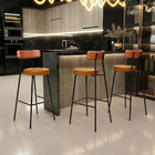 Banqueta Alta Bar Cozinha Sala De Jantar Milão L02 Couríssimo