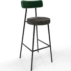 Banqueta Alta Bar Cozinha Sala De Jantar Milão L02 Facto Verd