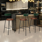 Banqueta Alta Bar Cozinha Sala De Jantar Milão L02 Facto Verd