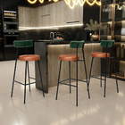 Banqueta Alta Bar Cozinha Sala De Jantar Milão L02 Facto Verd