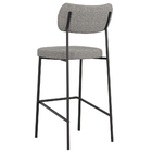 Banqueta Alta Bar Cozinha Sala De Jantar Preto Elira L02 Linh