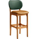 Banqueta Alta Bar Cozinha Sala Jantar Betta L02 Imbuia Facto