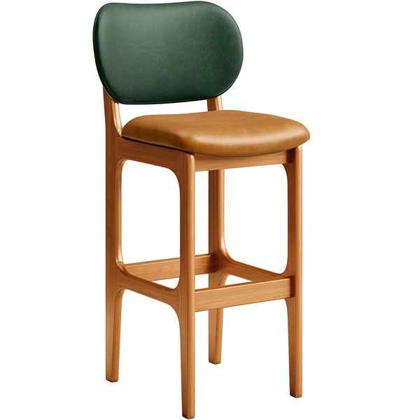 Banqueta Alta Bar Cozinha Sala Jantar Betta L02 Imbuia Facto