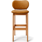 Banqueta Alta Bar Cozinha Sala Jantar Fixa Betta L02 Imbuia C
