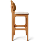 Banqueta Alta Bar Cozinha Sala Jantar Fixa Betta L02 Imbuia C