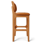 Banqueta Alta Bar Cozinha Sala Jantar Fixa Betta L02 Imbuia C