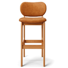 Banqueta Alta Bar Cozinha Sala Jantar Fixa Betta L02 Imbuia C