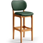 Banqueta Alta Bar Cozinha Sala Jantar Fixa Betta L02 Imbuia F