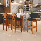 Banqueta Alta Bar Cozinha Sala Jantar Fixa Betta L02 Imbuia F