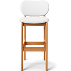 Banqueta Alta Bar Cozinha Sala Jantar Fixa Betta L02 Imbuia F