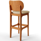 Banqueta Alta Bar Cozinha Sala Jantar Fixa Betta L02 Imbuia L