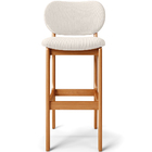 Banqueta Alta Bar Cozinha Sala Jantar Fixa Betta L02 Imbuia L