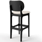 Banqueta Alta Bar Cozinha Sala Jantar Fixa Betta L02 Preto Li