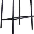 Banqueta Alta Base Aço Preto I01 Dmobiliario