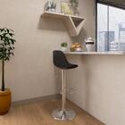 Banqueta Alta Base Giratória Com Encosto E Regulagem De Altur