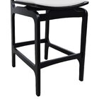 Banqueta Alta Bistrô Apollo Madeira Maciça Encosto Telinha As