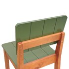 Banqueta Alta Bistrô Linhas Estrutura Madeira Maciça Assento