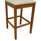 Banqueta Alta Bistrô Lyon Madeira Maciça Encosto Telinha Amên