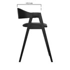 Banqueta Alta Bistrô Miami Encosto Anatômico Curvo Assento Es