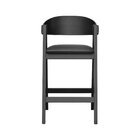 Banqueta Alta Bistrô Miami Encosto Anatômico Curvo Assento Es