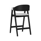 Banqueta Alta Bistrô Miami Encosto Anatômico Curvo Assento Es