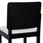 Banqueta Alta Bistrô Quéops Madeira Maciça Encosto Anatômico