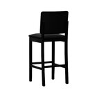 Banqueta Alta Bistrô Quéops Madeira Maciça Encosto Anatômico