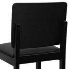 Banqueta Alta Bistrô Quéops Madeira Maciça Encosto Anatômico