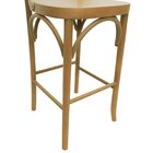 Banqueta Alta Bistrô Xisto Madeira Maciça Natural