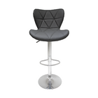 Banqueta Alta Com Encosto Alto Estofado Para Cozinha American