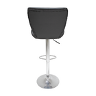 Banqueta Alta Com Encosto Alto Estofado Para Cozinha American