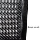 Banqueta Alta Com Encosto E Estofada Íris Casatema Madeiraori