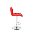 Banqueta Alta Com Encosto Giratória E Regulagem De Altura Gom