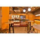 Banqueta Alta Com Encosto Industrial Em Aço Tolix Espresso Mó