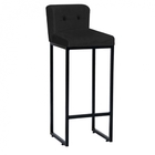 Banqueta Alta Com Encosto Lucca Industrial Cozinha Balcão Fer