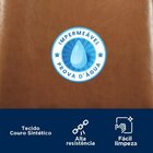 Banqueta Alta Com Encosto Para Cozinha Miami Marrom E Preto