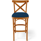 Banqueta Alta Cozinha Bancada Bar Sala De Jantar Estofada Ávi