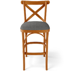 Banqueta Alta Cozinha Bancada Bar Sala De Jantar Estofada Ávi