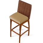 Banqueta Alta Cozinha Sala De Jantar Fixa Mila L02 Couríssimo