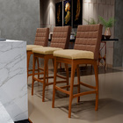 Banqueta Alta Cozinha Sala De Jantar Fixa Mila L02 Couríssimo