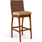 Banqueta Alta Cozinha Sala De Jantar Fixa Mila L02 Couríssimo